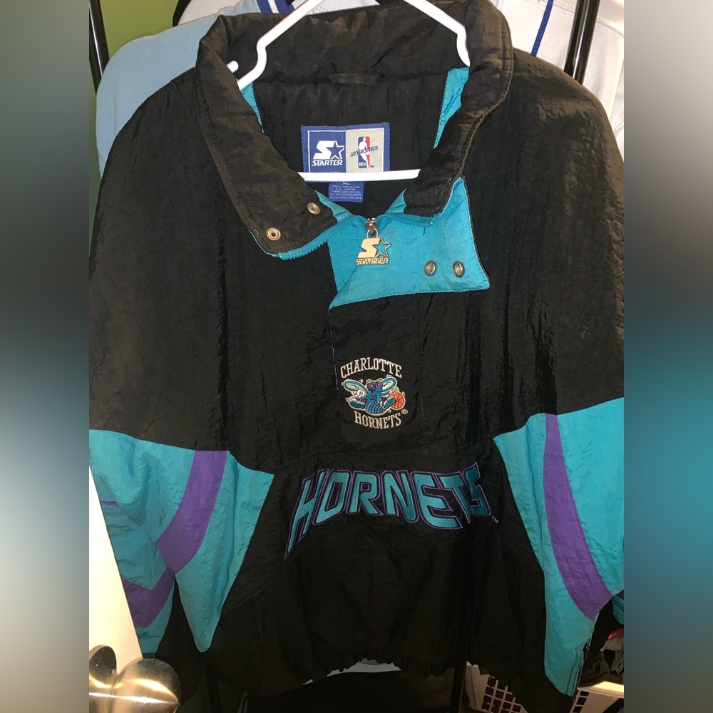 1993 Charlotte Hornets Starter Quarterzip Jacket